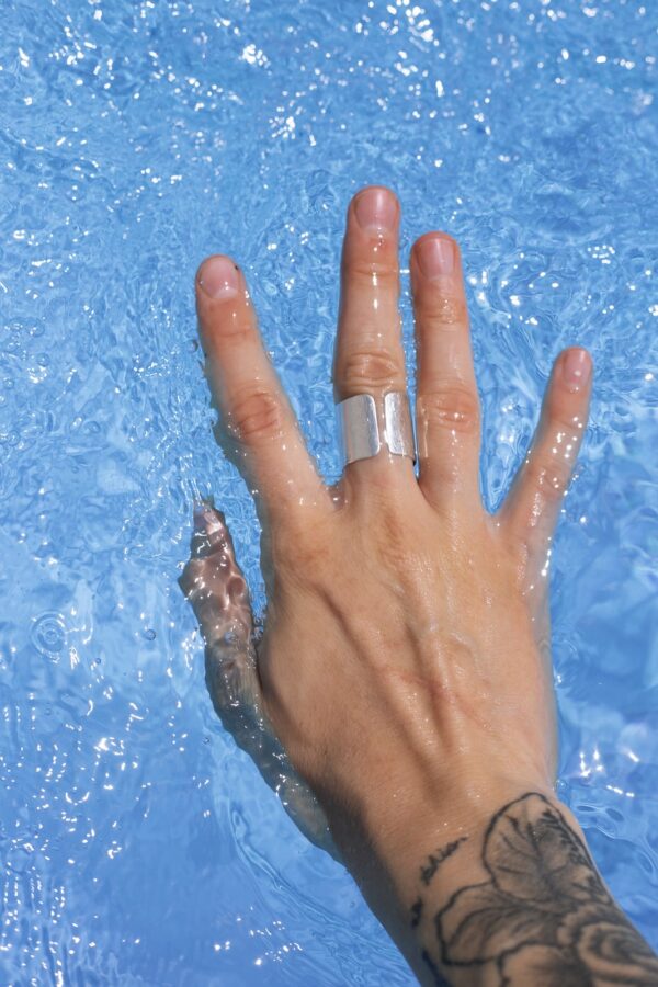 Silver Balance Ring - Image 4